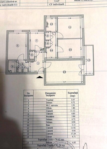 Titan, chiar la parc IOR, 10 minue metrou, scoala 195, bloc 4 etaje, tip H